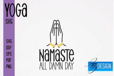 Yoga SVG | Yoga Quotes SVG Design | Sport SVG Design