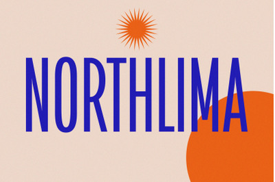 Northlima // Condensed Sans Serif