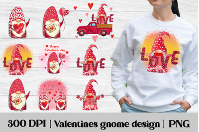 Valentines tumbler bundle, Valentines gnome tumbler By Svetana Studio