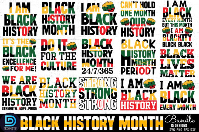 Black History SVG Bundle