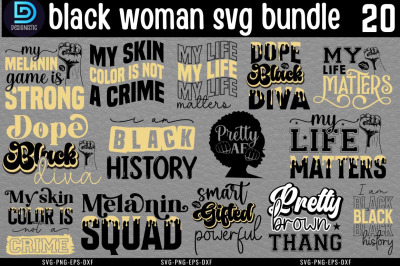 Black History Month SVG Bundle