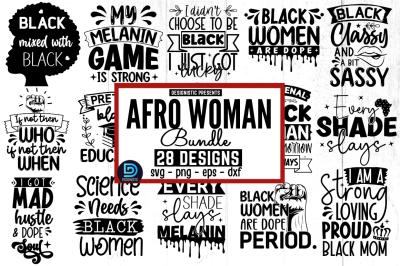 Black History Month SVG Bundle