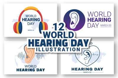 12 World Hearing Day Illustration