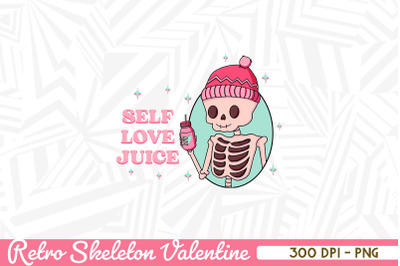 Self Love Juice Retro Skeleton