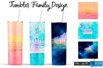 Family Tumblers | Family Quotes Sublimation | PNG 20 Oz Tumbler