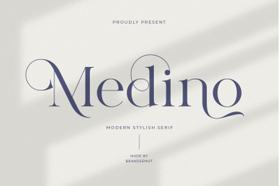 Medino // Modern Stylish Serif