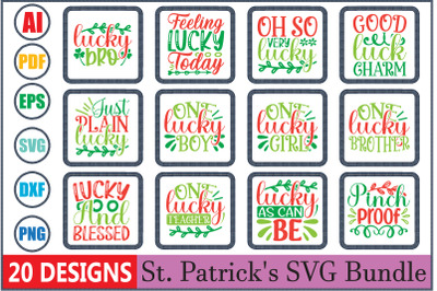 St. Patricks Day SVG Bundle