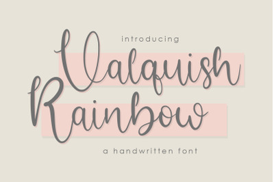 Valquish Rainbow