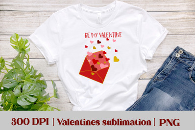 Be my Valentine sublimation | Valentines t shirt design