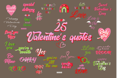 Collection of valentine&#039;s day quotes