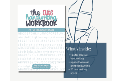 The Cute Handwriting Workbook