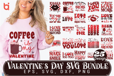 Valentines Day Svg Bundle Voll 2