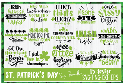 St Patricks Day SVG Bundle