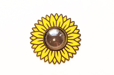 Sunflower Candy Dome Holder | SVG | PNG | DXF | EPS