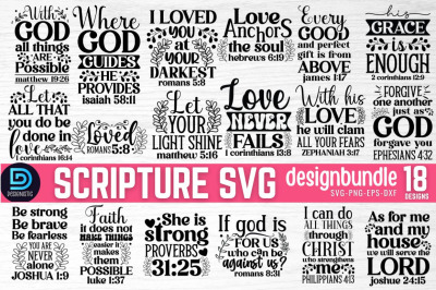 Scripture SVG Bundle