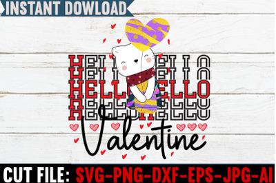 Hello Valentine Sublimation