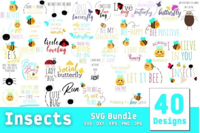 Insects SVG Bundle