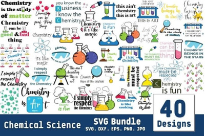 Chemical Science SVG Bundle