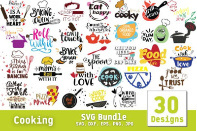 Cooking SVG Bundle