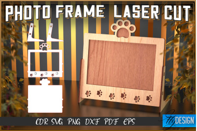 Photo Frame Laser Cut SVG | Photo Frame SVG Design | CNC Files