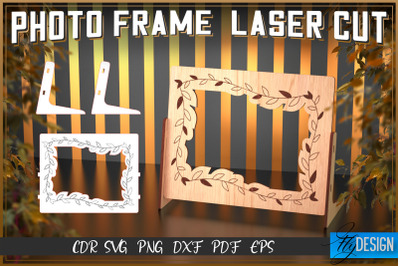 Photo Frame Laser Cut SVG | Photo Frame SVG Design | CNC Files