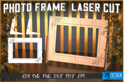 Photo Frame Laser Cut SVG | Photo Frame SVG Design | CNC Files