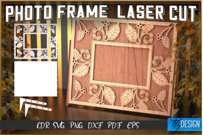 Photo Frame Laser Cut SVG | Photo Frame SVG Design | CNC Files