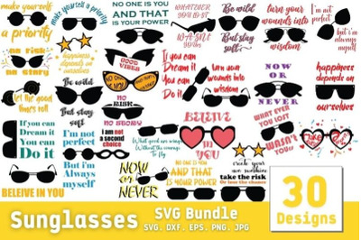 Sunglasses SVG Bundle