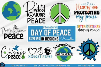 International Day of Peace SVG Bundle
