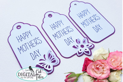 Pop up Mother&#039;s day gift tag svg bundle Cricut Silhouette