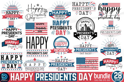 Happy Presidents Day SVG Bundle