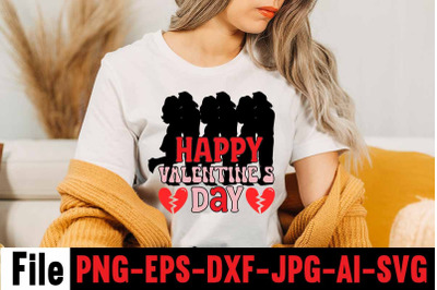 Happy Valentine&#039;s Day SVG cut file