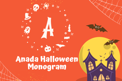 Anada Halloween Monogram