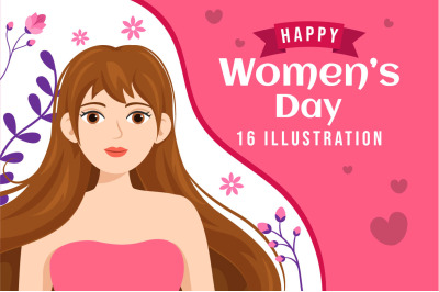 16 International Women&#039;s Day Illustration