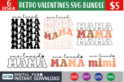 Retro Valentines Day SVG Bundle