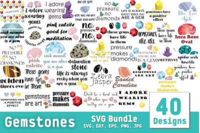 Gemstones SVG Bundle