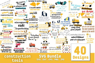 Construction Tools SVG Bundle