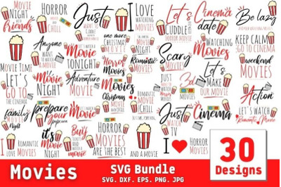 Movies SVG Bundle