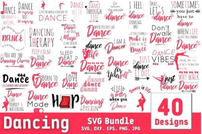 Dancing SVG Bundle