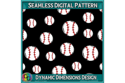 Baseball Digital Pattern