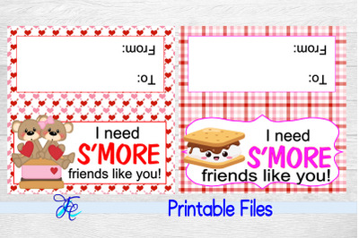 I Need S&#039;more Friends like You Bag Toppers v1