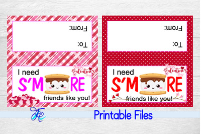 I Nees Smore Friends Like You Bag Toppers v3