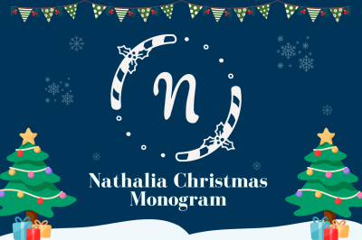 Nathalia Christmas Monogram