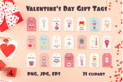 Valentine&#039;s Day Gift Tags