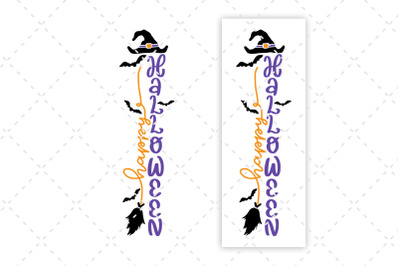 Halloween Porch Sign SVG Happy Helloween