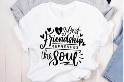 Bestfriend SVG A Sweet Friendship