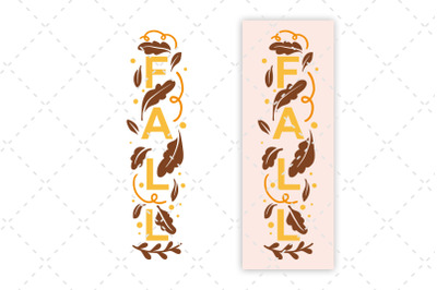 Fall Porch Sign SVG Fall