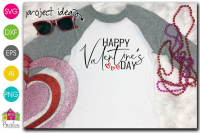 Happy Valentine&#039;s Day SVG| Valentine&#039;s Day SVG File