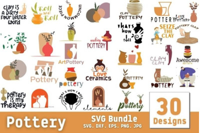 Pottery SVG Bundle