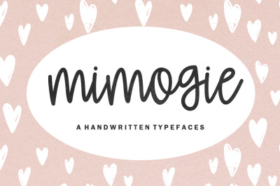 Mimogie - Handwritten Typefaces
